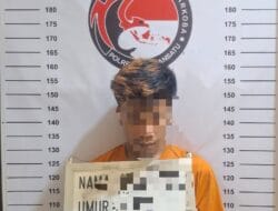 Polisi Tangkap Residivis Narkoba Saat Konsumsi Sabu