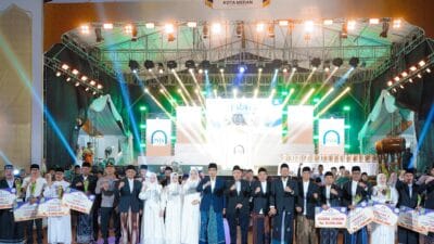 Penerimaan Pojok PBB di Arena MTQ Kota Medan Rp260 Juta Lebih