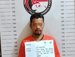 Satres Narkoba Polres Labuhanbatu Amankan Pengedar Sabu Warga Labura