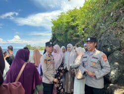 Satgas Ops Ketupat Seulawah Polres Aceh Selatan Gelar Patroli di Objek Wisata