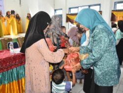 Sambut Imunisasi Dunia, Ketua TP. PKK Madina Tekankan Pentingnya Jaga Kebersihan