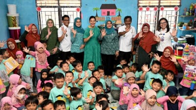 Tinjau Posyandu di Binjai, Kahiyang Ayu Harap Sinergi Posyandu dan TP-PKK Semakin Kuat