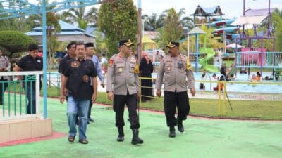 Pastikan Kenyamanan Masyarakat Libur Lebaran 2025, Kapolres Palas Pantau Objek Wisata