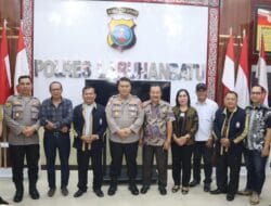 Kapolres Labuhanbatu Terima Audiensi BKAG dan Panitia Paskah