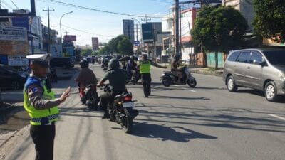 Operasi Ketupat Toba 2025, Polres Labuhanbatu Pastikan Arus Lalu Lintas Aman-Lancar