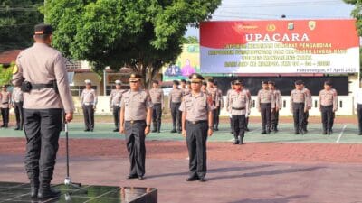 Dua Kapolsek di Madina Naik Pangkat Jadi Kompol