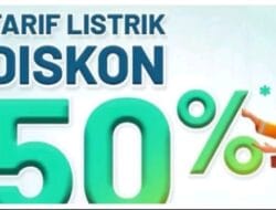 Diskon Tarif Listrik 50% Berlaku Juni-Juli 2025
