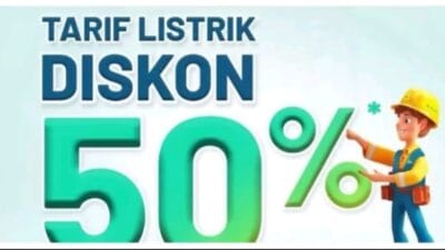 Diskon Tarif Listrik 50% Berlaku Juni-Juli 2025