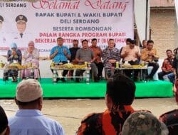 Bupati dan Wabup Deli Serdang Kunjungi Paluh Kurau dalam Program “Berjemur”