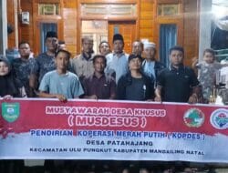 Warga Desa Patahajang Dirikan Koperasi Merah Putih