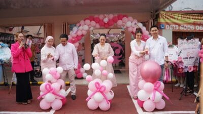 Ketua TP PKK Kota Medan Resmikan Miss Glam USU Store