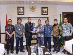 Rico Waas Ajak PT Penjaminan Jamkrindo Syariah Kerja Sama Majukan UMKM