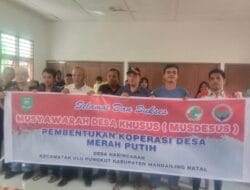 KMP di Desa Habincaran Terbentuk, Kades: Pengurus Terpilih Harus Mampu Menjalankan Amanah