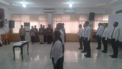 Sekjen KPU RI Lantik Peserta PPPK, 199 Orang di Sumut