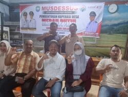 Kiki Albaihaqi Pimpin Koperasi Merah Putih Syariah Desa Kedai Siblah