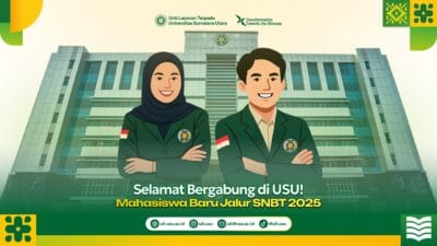 USU Terima 2.975 Mahasiswa Jalur SNBT, Kesempatan Masuk Masih Terbuka Lewat Jalur Mandiri