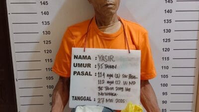 Timsus Polres Labuhanbatu Amankan Bandar Narkoba di Bilah Hilir