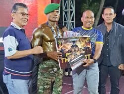 Perwira Korem TNI, Andrianto Juara Binaraga HUT Kostrad Antar TNI, Polri se-Indonesia
