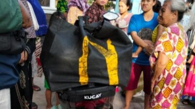 Orderan Tas Berisi Mayat Bayi di Jalan Bilal Gegerkan Warga