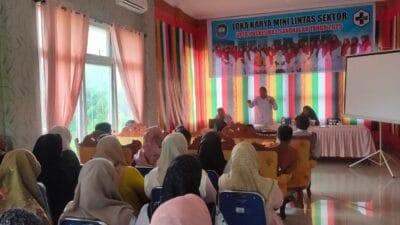 Tingkatkan Pelayanan, UPTD Puskesmas Sangkalan Laksanakan Lokakarya Mini