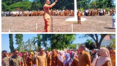 Pimpin Apel Gabungan, Bupati Abdya Ingatkan ASN dan Non ASN Soal Disiplin