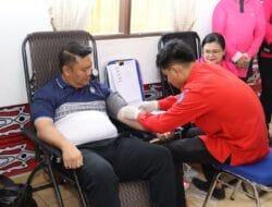 Sambut Hari Bhayangkara, 101 Orang Donor Darah di Polres Labuhanbatu