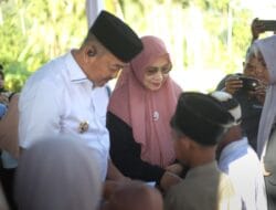 Bupati Madina Santuni Anak Yatim Sembari Serap Aspirasi Masyarakat Kotanopan