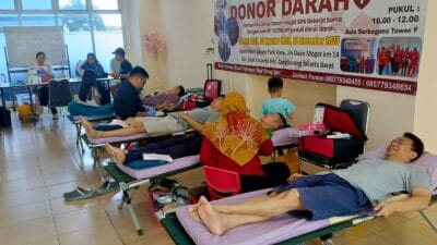 PDDI DKI-PMI-RSUD Cengkareng Gelar Donor Darah