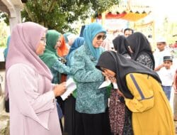 Ketua TP PKK Monitoring Desa Binaan Hatinya PKK