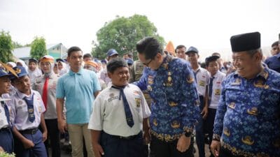 Satpol PP Go To School, Ini Pesan Rico Waas Terhadap Pelajar SMPN 5 Medan