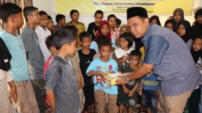 LPA Sumut Santuni Puluhan Anak Yatim di Sibuhuan
