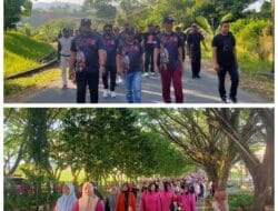 Masyarakat Abdya Antusias Sambut Hari Jadi Bhayangkara