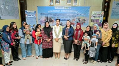BKKBN Sumut dan TP PKK Salurkan Paket MBG untuk 3B di Medan Amplas