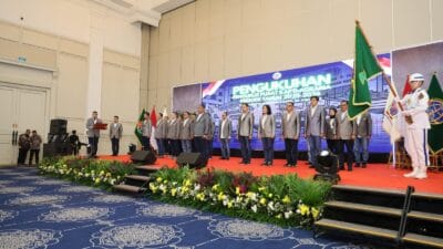 Pengukuhan PP KAPTI-Agraria 2025-2028, Menteri Nusron: Pentingnya Transformasi Pelayanan