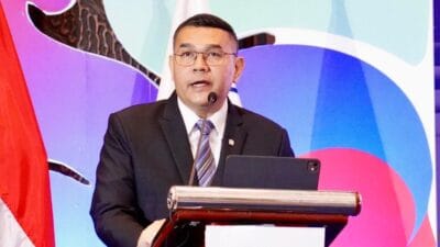 Jadi Jembatan Dialog Soal Pertanahan, Wamen Ossy Ajak Publik Kunjungi Booth ATR/BPN di ICI 2025