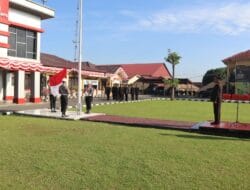 Polres Labuhanbatu Gelar Upacara Peringati Hari Lahir Pancasila