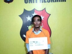 Bobol Ruko dan Curi 5 Lusin Celana, Iwan Upah Dibekuk Polisi