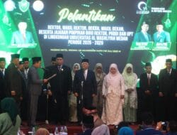 Rektor Baru Univa Medan Beserta Wakil Rektor hingga Dekan Dilantik, Ini Nama-namanya
