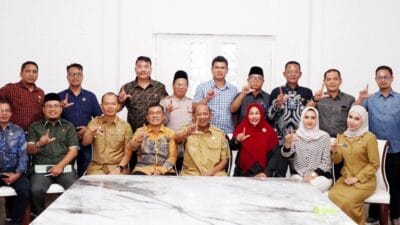 Sebelum Bahas Ranperda RPJMD, Pansus DPRD Audiensi ke Bupati Langkat