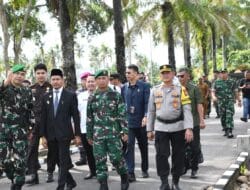 Penyambutan 432 Prajurit TNI Batalyon TP Aceh Timur