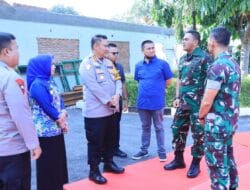 Kapolres Labuhanbatu Hadiri Kunker Danrem 022/PT ke Kodim 0209