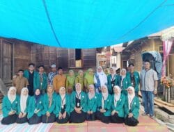 Mahasiswa KKN STAIN Madina Sukseskan Pengajian Bulanan BKMT dan Kolaborasi Kesehatan di Puncak Sorik Marapi
