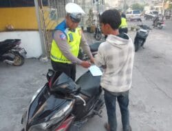 Operasi Patuh Toba 2025, Sat Lantas Polres Labuhanbatu Catat 72 Tilang