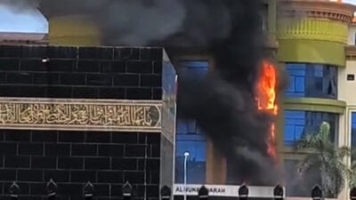 Asrama Haji Medan Terbakar, Warga dan Pegawai Panik