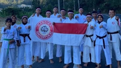 Gabdika Sumut Kirim 11 Karateka ke 6th Asia-Pacific Hayashi-Ha Shitoryu Kai International Karate-Do di Banten