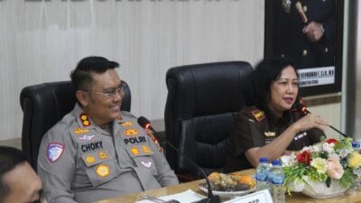 Kapolres Labuhanbatu Terima Kunjungan Kerja Kajari