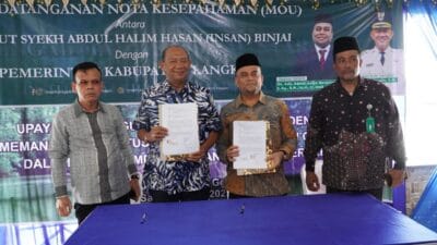 Pemkab Langkat Gelar MoU Pengembangan Desa Wisata Syariah Berbasis Sejarah