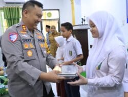 Kapolres Labuhanbatu Hadiri Launching Program Makan Bergizi Gratis
