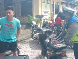 Puluhan Pengendara Terjaring Operasi Patuh Toba 2025 di Medan Helvetia