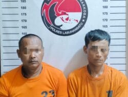 2 Pengedar Narkoba di Labura Dibekuk Satres Narkoba Polres Labuhanbatu